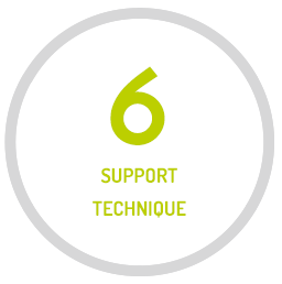 spécialiste de la domotique - étape support technique